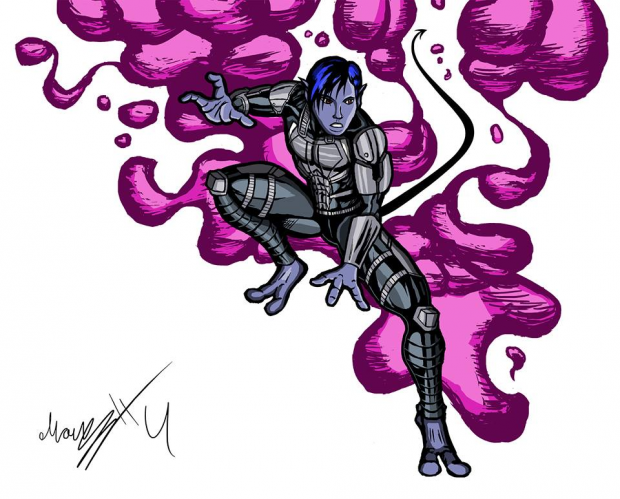 Kodi Smit-McPhee as Kurt Wagner / Nightcrawler Clip Art