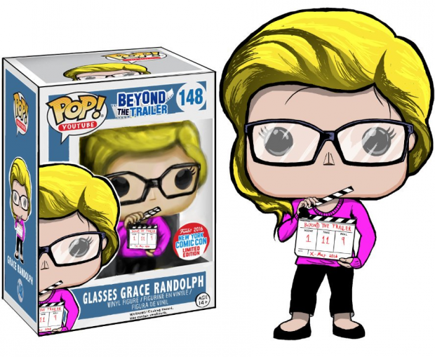 Limited Edition Beyond the Trailer Funko Pop concept