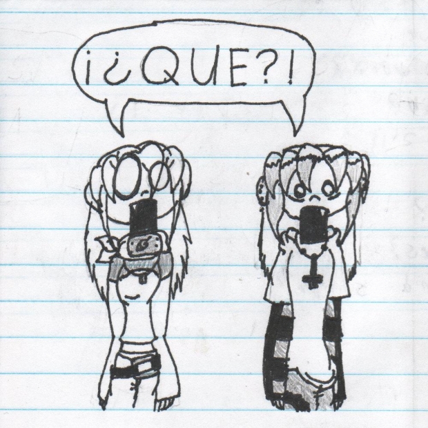 The things you'll hear...