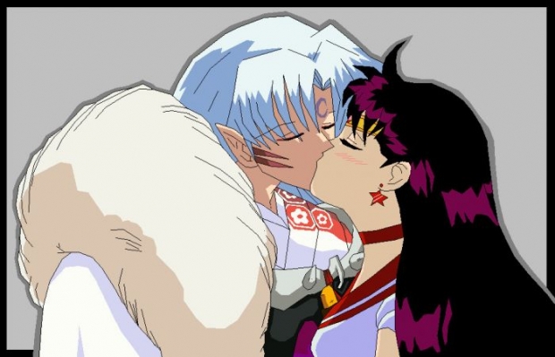Sesshomaru And Sailor Mars - Kiss