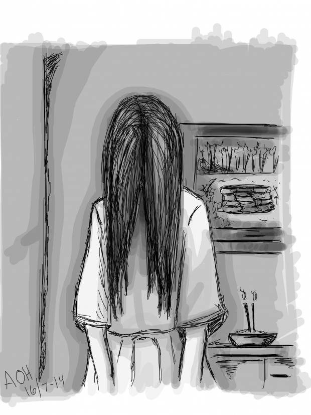 Sketch - Ringu's Sadako