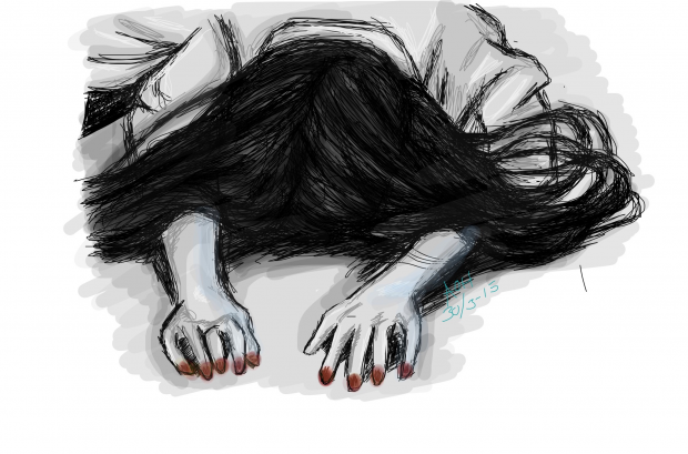 Sketch - Sadako From The Ring