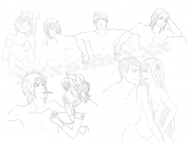 Hetalia sketch dump