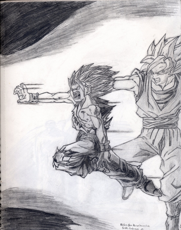 Gohan, Goku, Father-Son Kamehameha