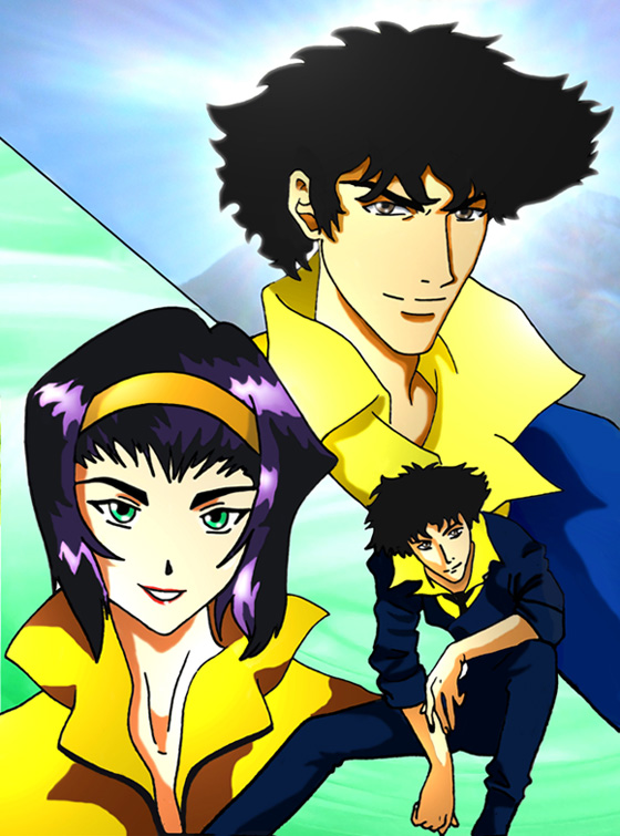 Spike & Faye with colour