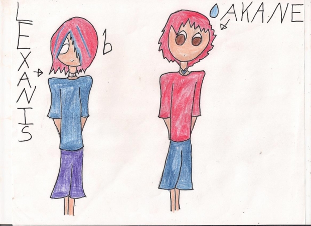 Lexanis and Akane: Bad Day?
