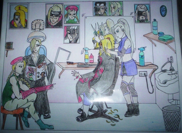 hairspray(anime style)