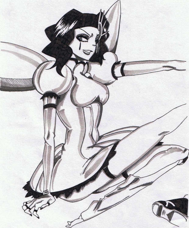 Cirucci Thunderwitch - LineArt