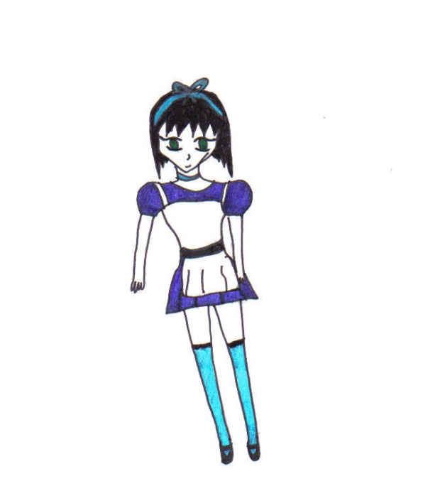 Anime Maid Girl