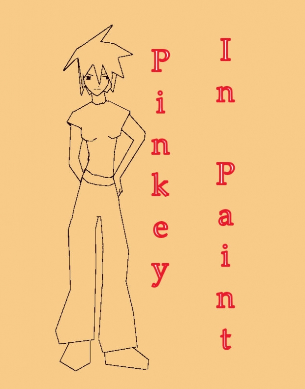 my first pinky in PAINT PSP