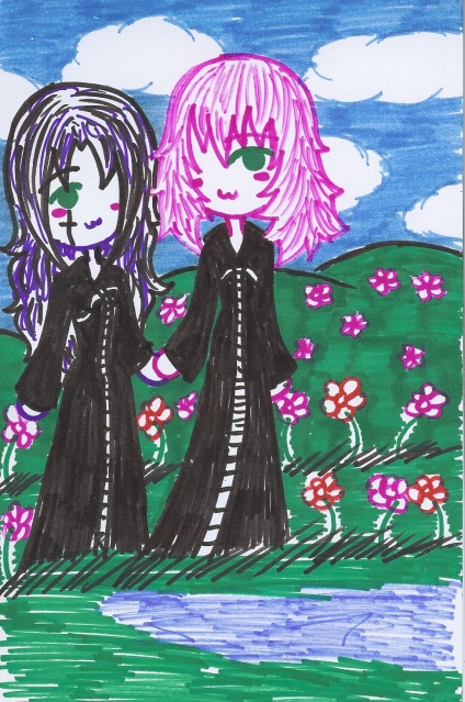 Marluxia and the garden