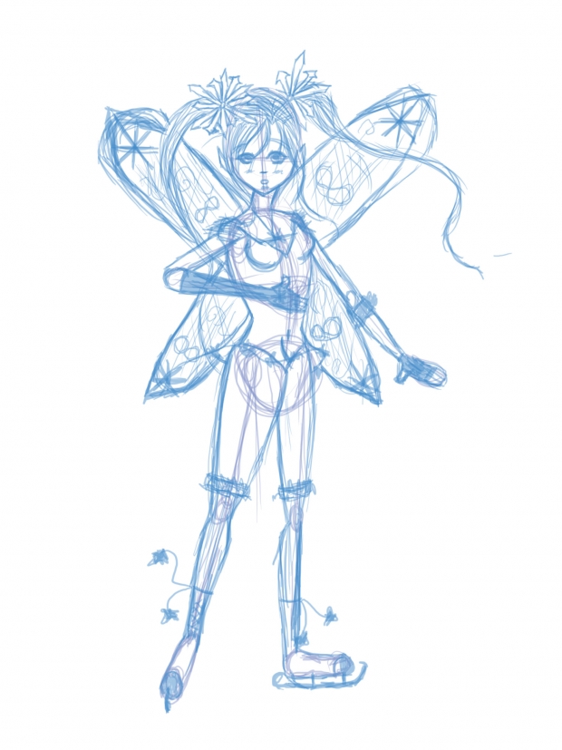 Fairy1 sketch...DONE!