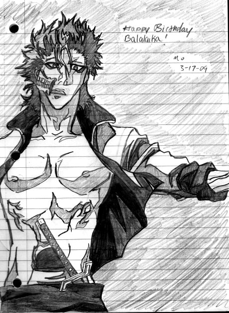 Grimmjow B-day Pic: Balalaika