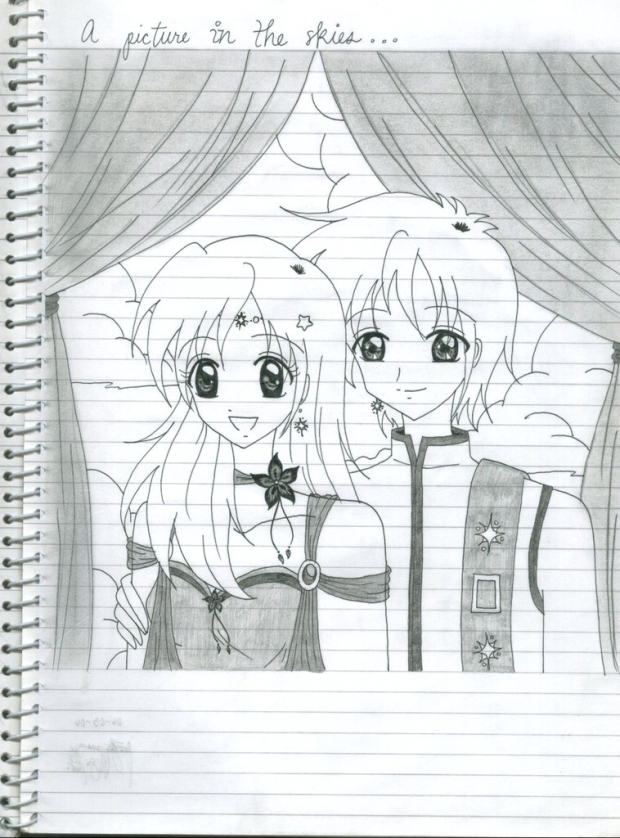 A Picture in the Skies... (Page 2, Dylan and Reika)