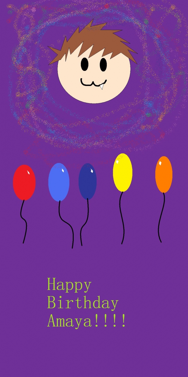 Happy birthday Amaya!