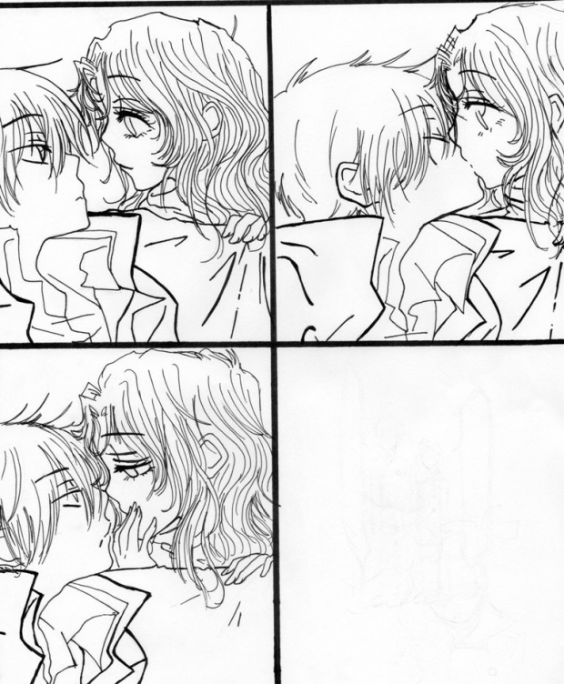 Kiss <3 (lineart)