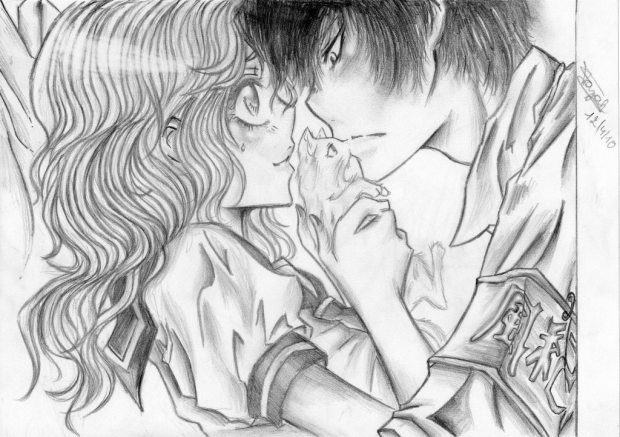 Kiss Phayle (pencil)