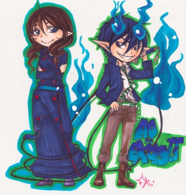 Ze Blue Exorcist