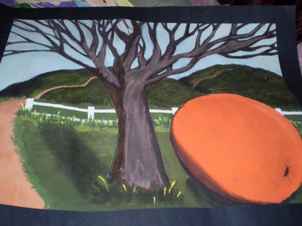 Tree and the Orange