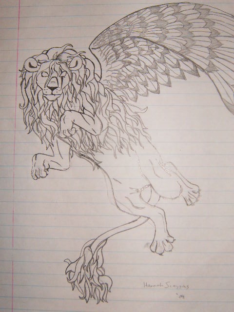 The winged lion