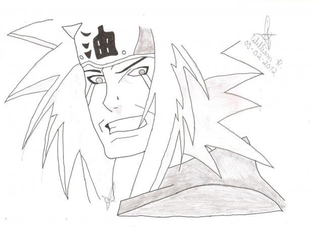 Jiraya nanquim - William