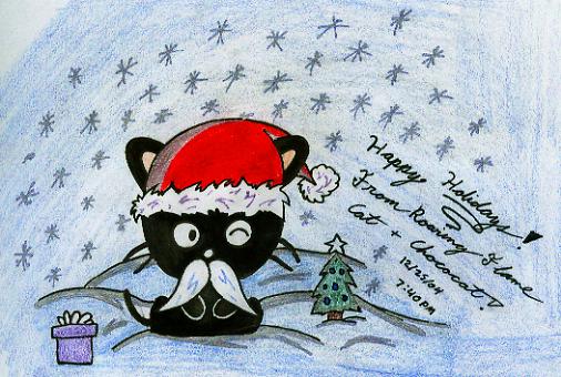 A Merry X-maz From Chococat