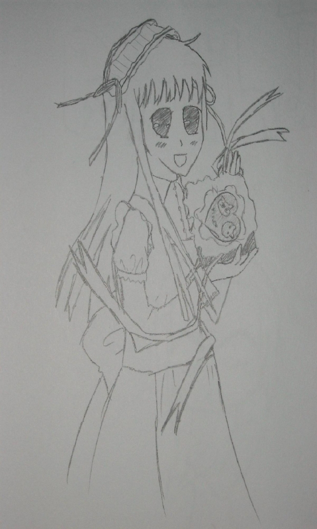 Tohru made a cake for Kyo and Yuki