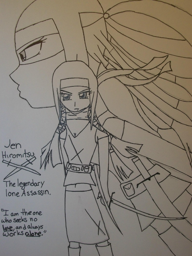 Jen Hiromitsu-The Legendary Lone Assassin