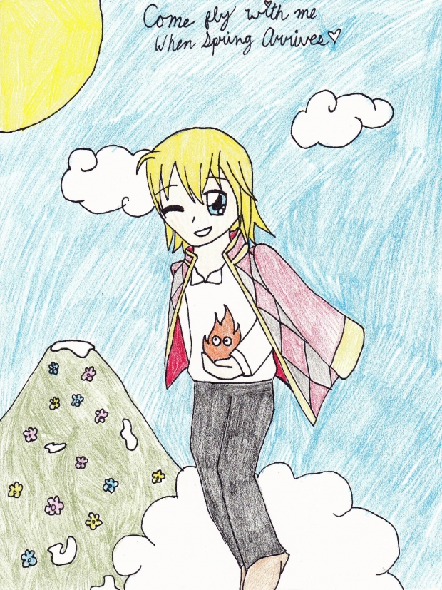 Come fly with me when spring arrives <3