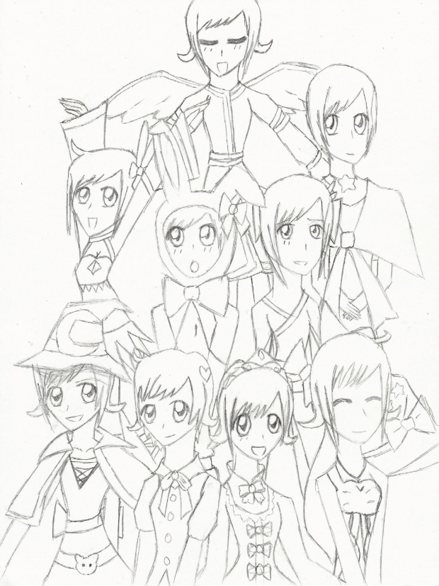 The Princess' Wardrobe - sketch