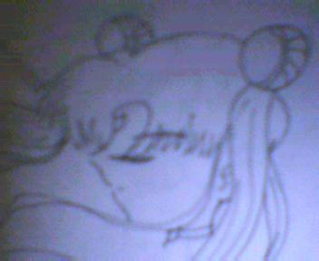 Sailor Moon With Closed Eyes