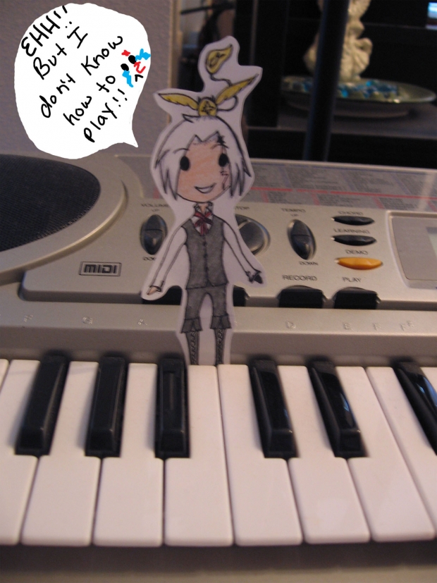 Allen on Piano