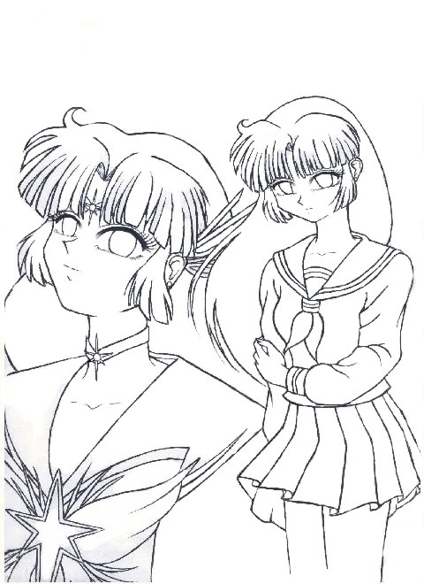 The School girl and the Senshi