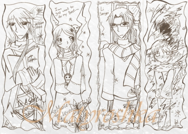 Special bookmark :Matyroshka