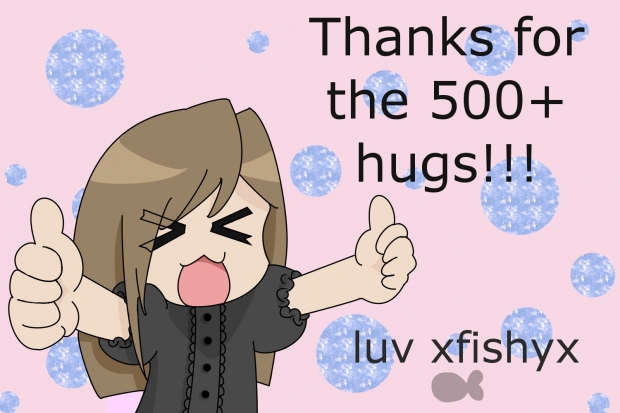 Thanks for the hugs!