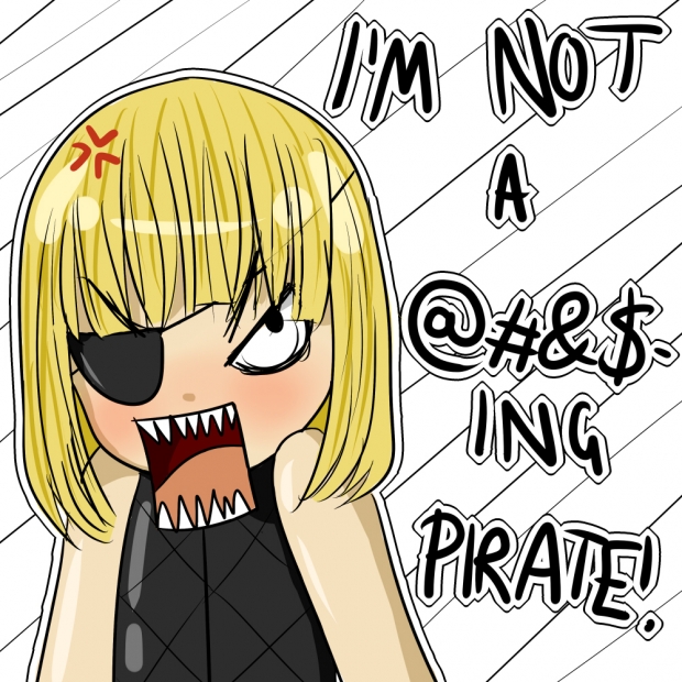 I'm no pirate!