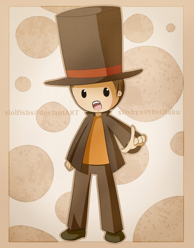 Professor Layton Chibi