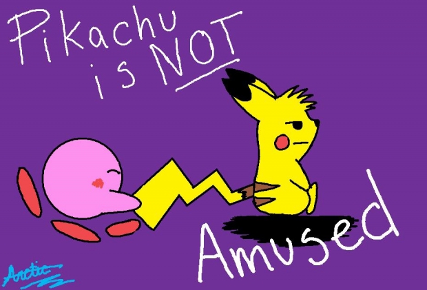 Pikachu is not amused