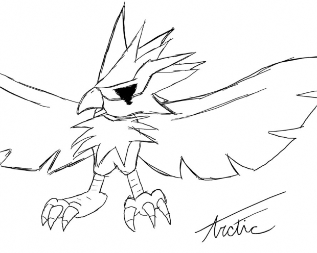 Sketch~ One of the Three element Birds