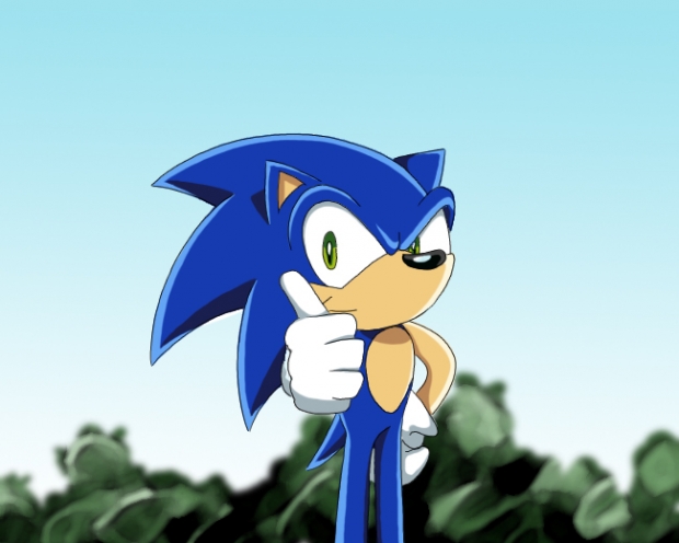 Sonic X Fake Screenshot practice