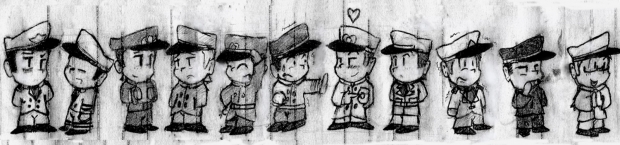 1930's Chibi Officers