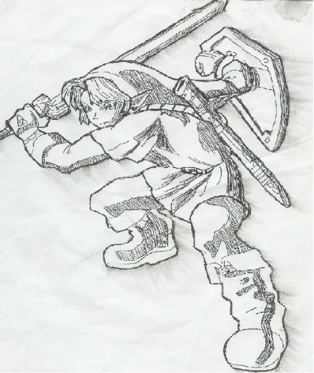 Link (pen Sketch)