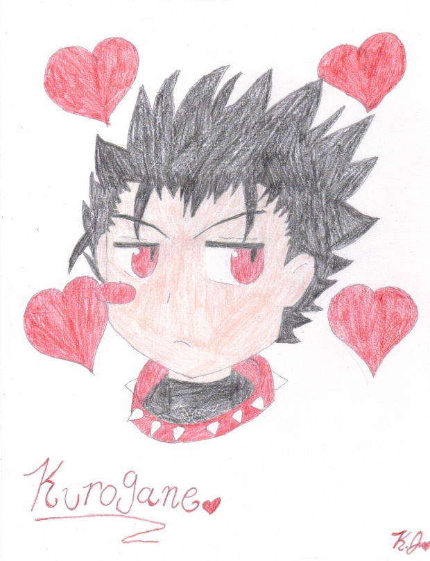 art trade with vdr-07: chibi kurogane