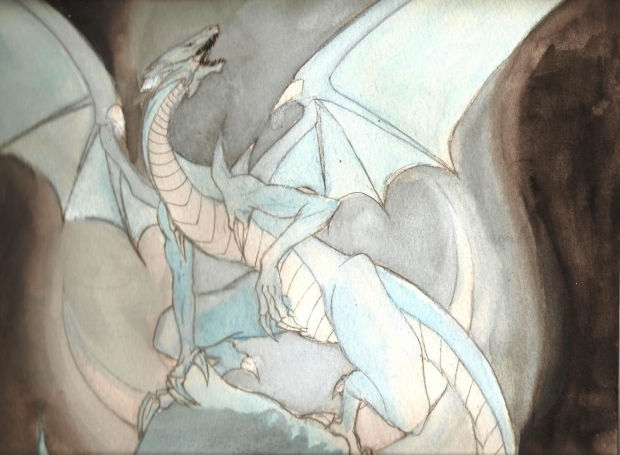 Blue-Eyes White Dragon: Realistic