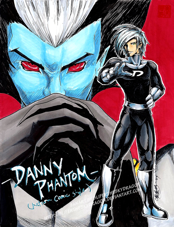 Danny Phantom Action Comic style