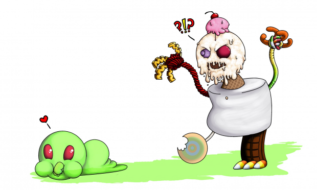 Candyman and Globert