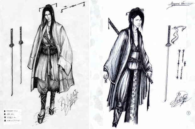 Hamon Yuu- samurai version II & III