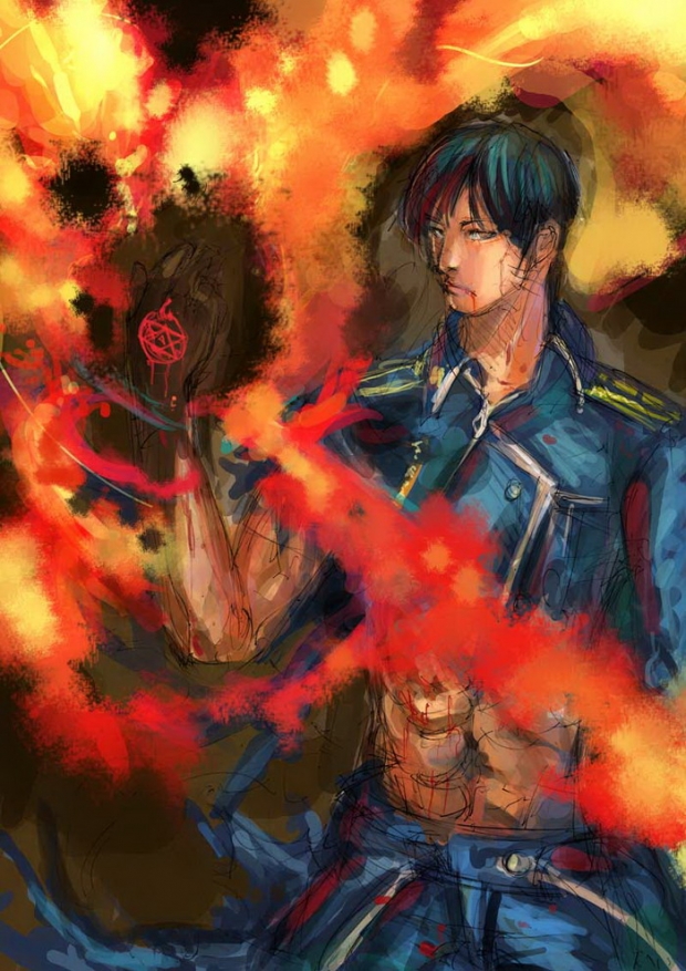ROY MUSTANG FANART