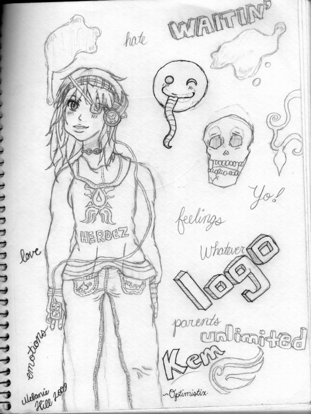 Waitin' ( WIP & Lineart )