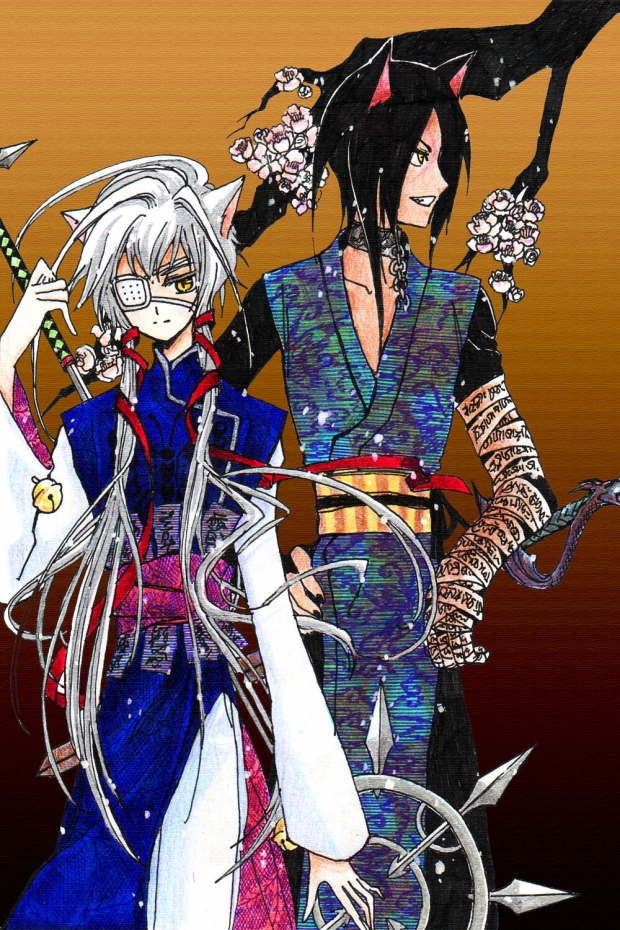 Kitsune and Inugami